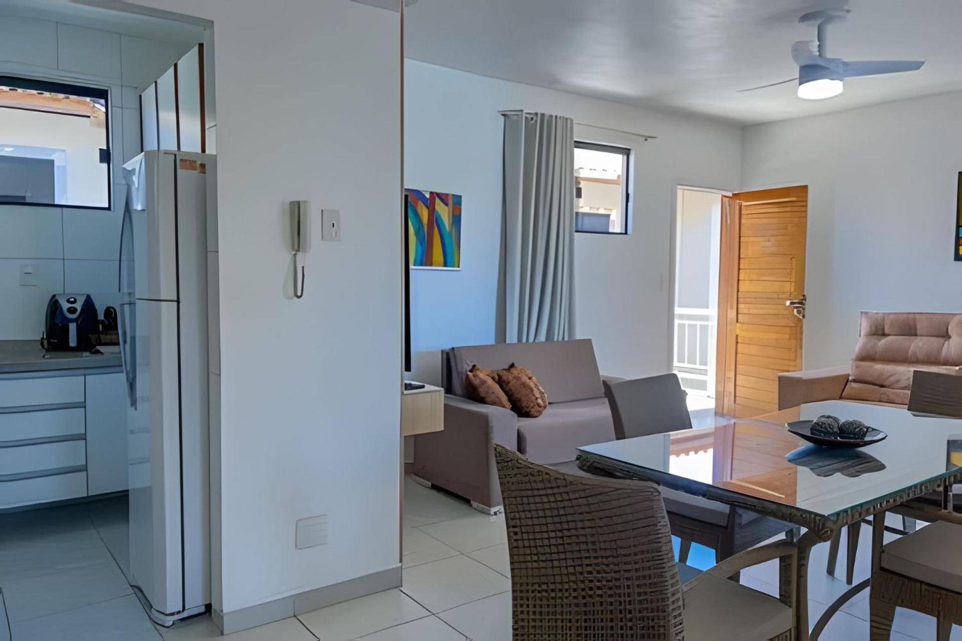 Em Frente A Praia; 2 Quartos; Wifi 300 Mbs; Ate 6 Pessoas; No 2 Pavimento; Estacionamento Gratuito 1 Carro Holiday home *
